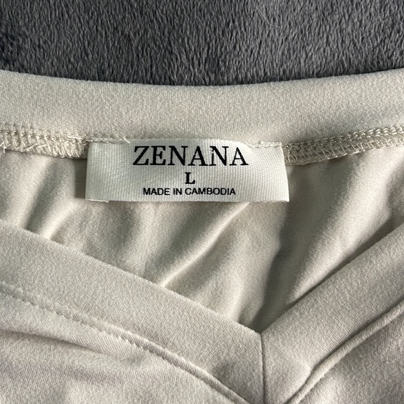 Zenana side slit t shirt - Picture 2 of 5